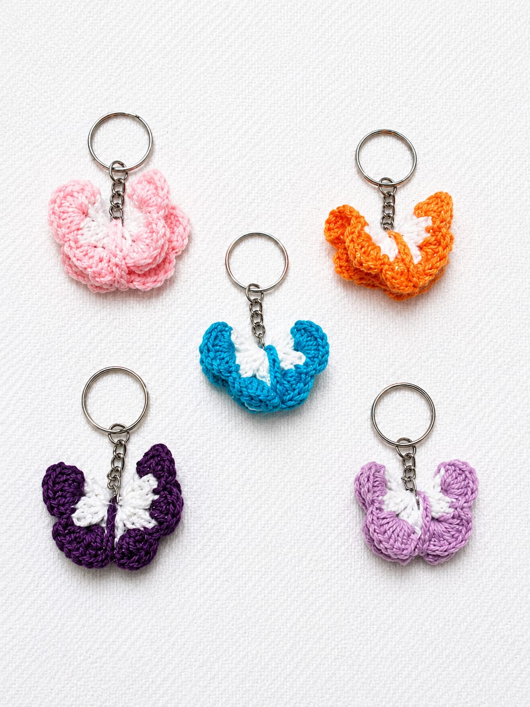 Butterfly Keyring